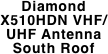 Diamond X510HDN VHF/UHF Antenna