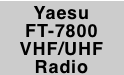 Yaesu FT-7800 