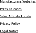 Manufacturers Websites