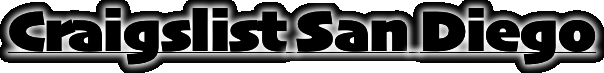 Craigslist San Diego