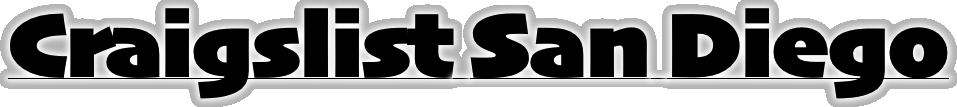 Craigslist San Diego