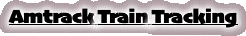 Amtrack Train Tracking
