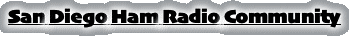 San Diego Ham Radio Community