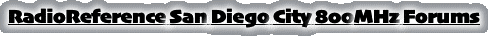 RadioReference San Diego City 800MHz