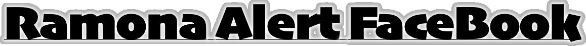 Ramona Alert FaceBook