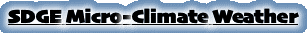 SDGE Micro-Climate Weather